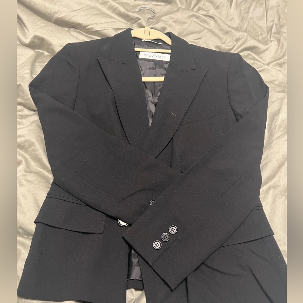 Max Mara Jacket Black Size 2